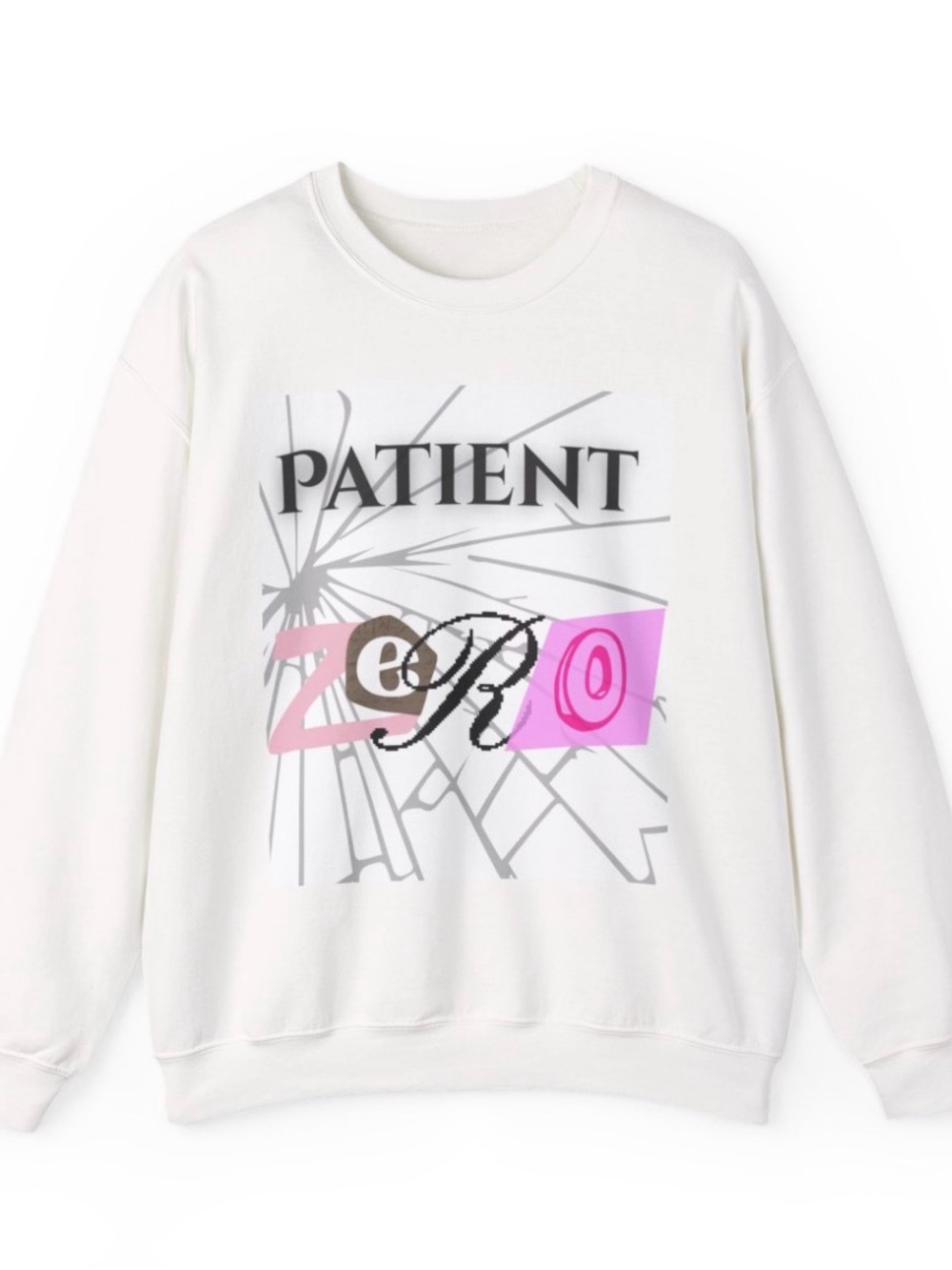 Patient Zero Taylor Swift White Crewneck Sweatshirt